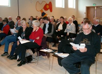 Et udsnit af tilhørerne